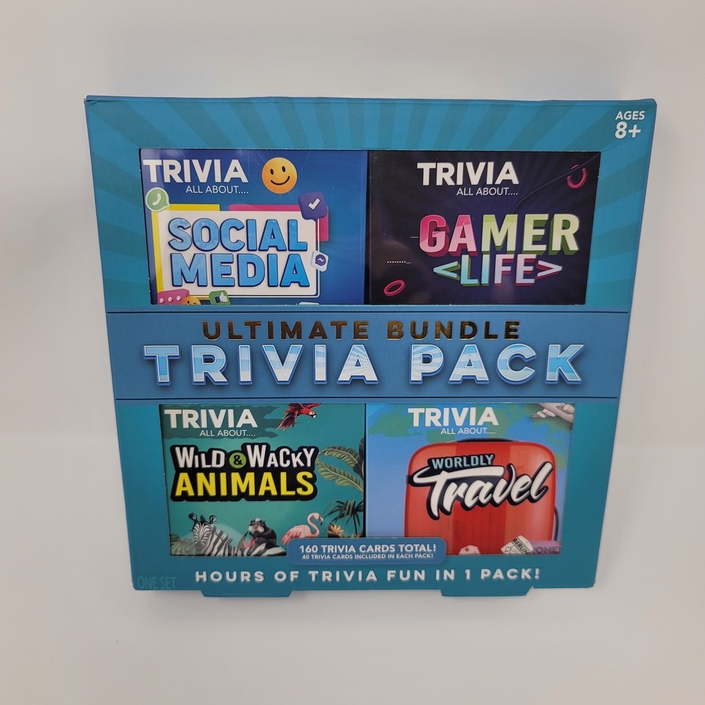Ultimate Bundle Trivia Pack Social Media Gamer Life Animals Travel New‎